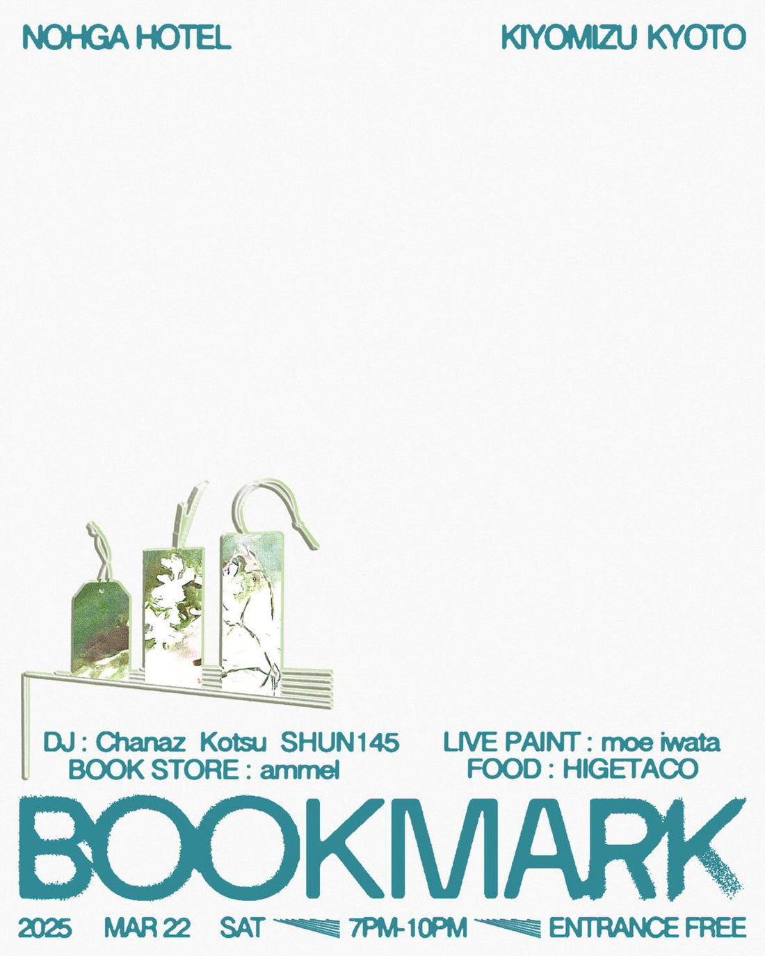 POP UP EVENT : 2025/03/22 BOOKMARK