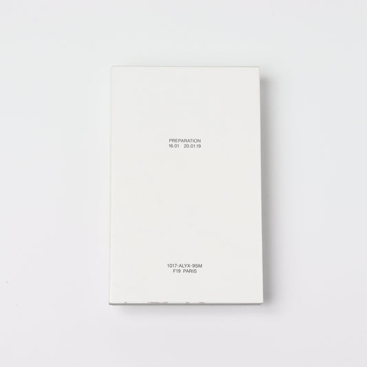 PREPARATION F19 by 1017-ALYX-9SM & Esther Theaker