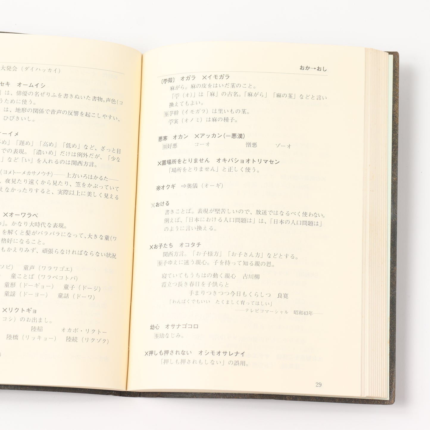 【USED】まちがえやすい放送のことば