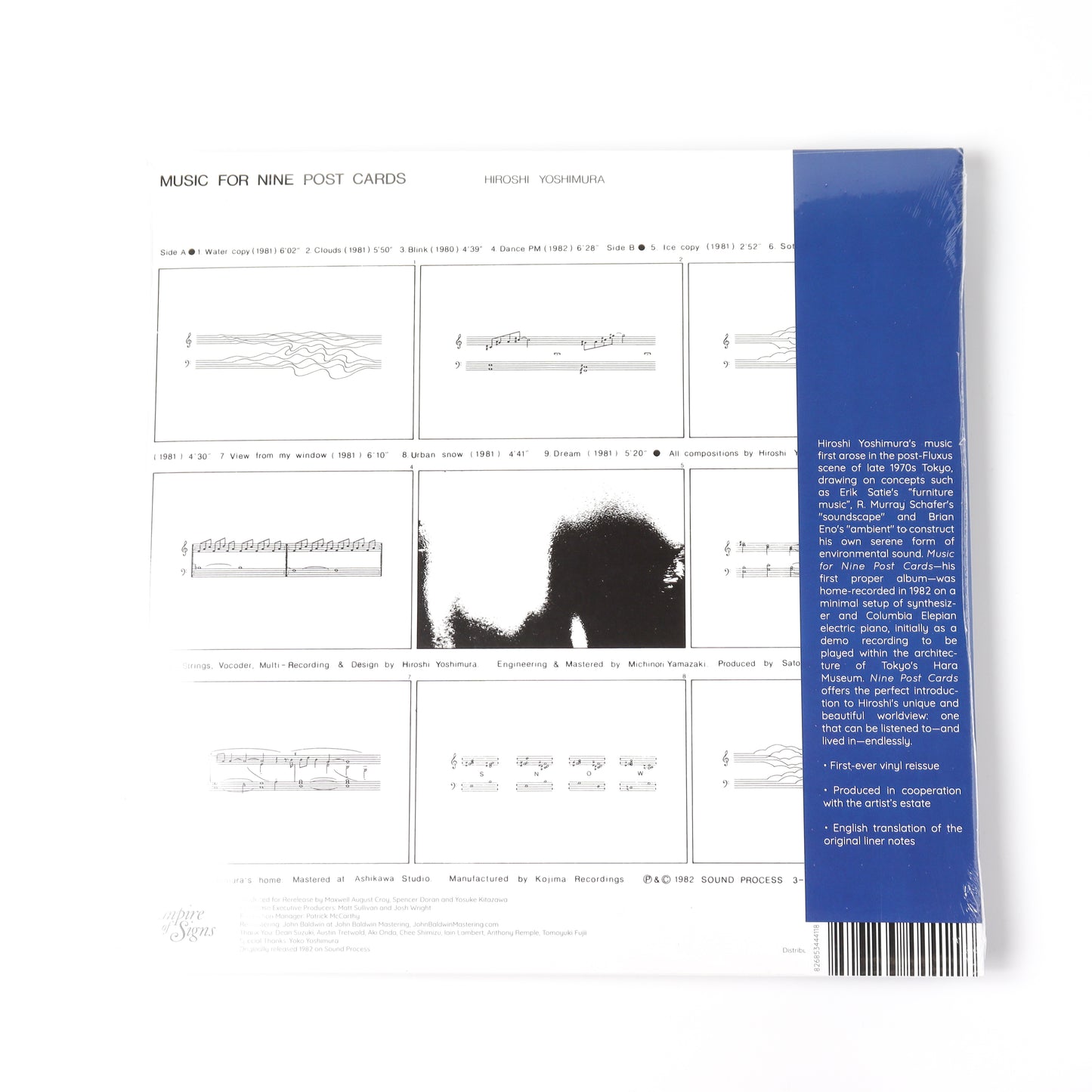 MUSIC FOR NINE POST CARDS / Hiroshi Yoshimura