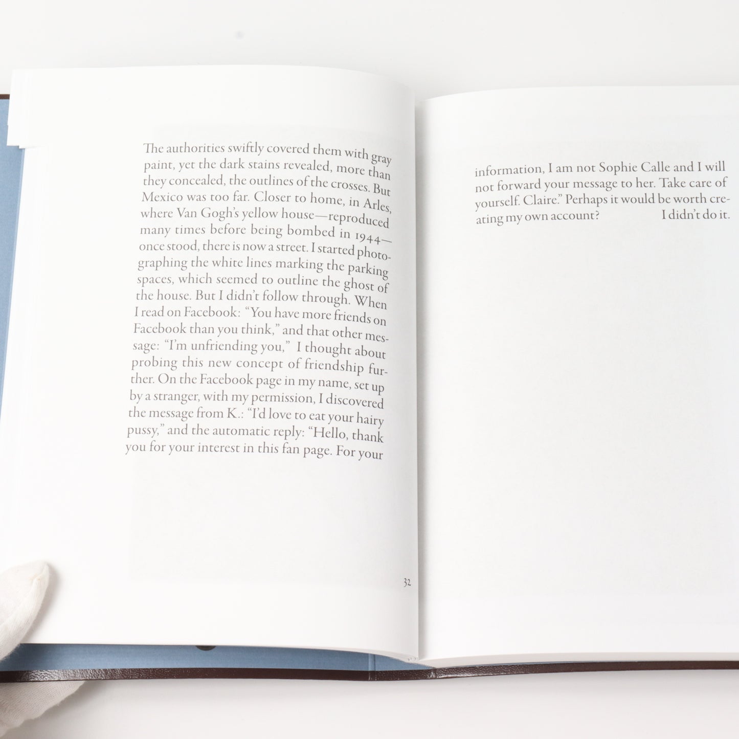 CATALOGUE RAISONNÉ OF THE UNFINISH / Sophie Calle